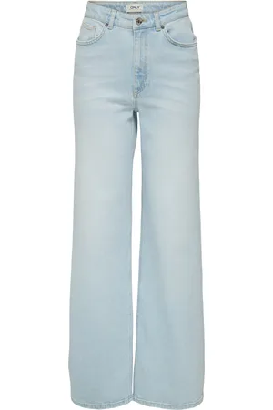 ONLY Onljuicy Cintura Alta Corte Wide Leg Vaqueros