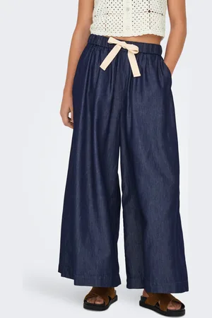 ONLY Onlbea Cintura Alta Corte Wide Leg Vaqueros