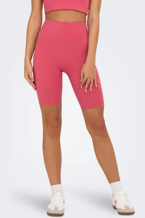 ONLY Onpjam-sana-3 Cintura Alta Corte Tight Shorts De Entrenamiento