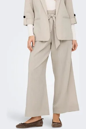 ONLY Onlmarsa Corte Flared Pantalones Estilo Paperbag