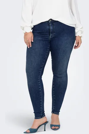 ONLY Carshape Cintura Media Corte Skinny Vaqueros