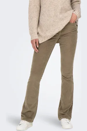 ONLY Onlmary-global Corte Flared Pantalones