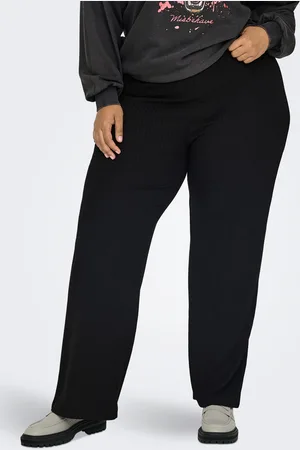 ONLY Caremma Corte Regular Pantalones De Pernera Ancha