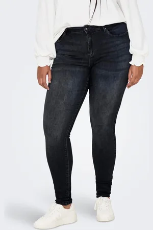 ONLY Caremma Cintura Media Corte Skinny Vaqueros