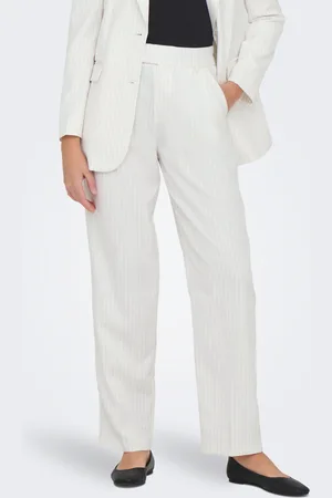 ONLY Onlreina Corte Straight Pantalones De Pernera Ancha