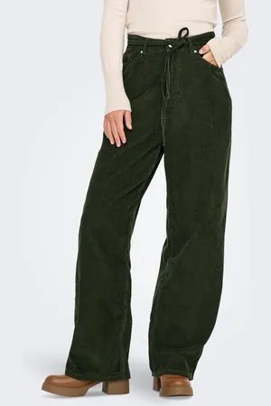 ONLY Onlbleecker Corte Baggy Pantalones De Pernera Ancha