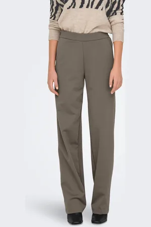ONLY Onlpeach Corte Straight Pantalones De Punto