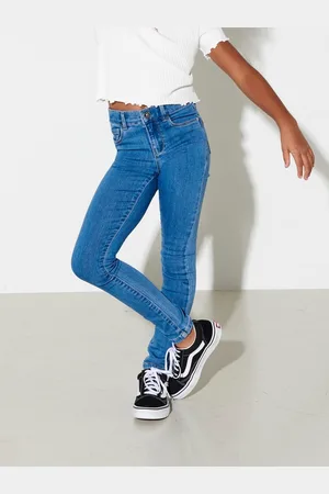 ONLY Konrain Cintura Media Corte Skinny Vaqueros