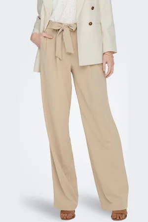 ONLY Onlcarolina Corte Straight Pantalones De Pernera Ancha