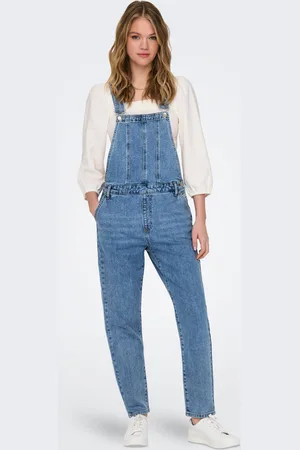 ONLY Onlpercy Corte Slim Petos Vaqueros
