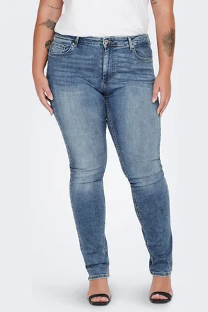 ONLY Carwilly Cintura Normal Corte Skinny Vaqueros