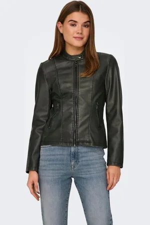 ONLY Onlellamelisa Chaqueta De Cuero Sintético