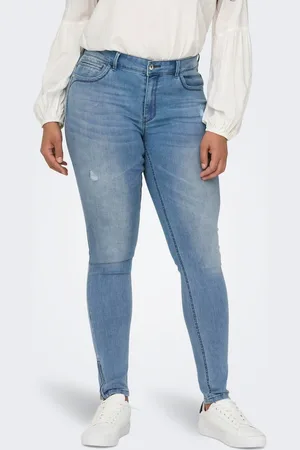 ONLY Carkarla Cintura Media Corte Skinny Vaqueros