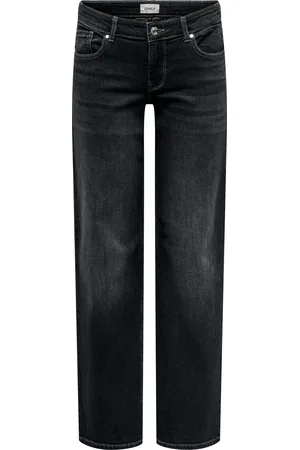 ONLY Onljudy-o Cintura Baja Corte Straight Vaqueros