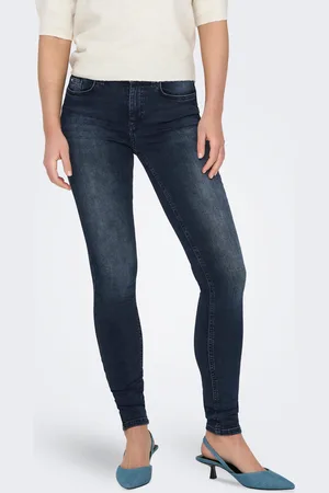 ONLY Onlblush Cintura Media Corte Skinny Vaqueros