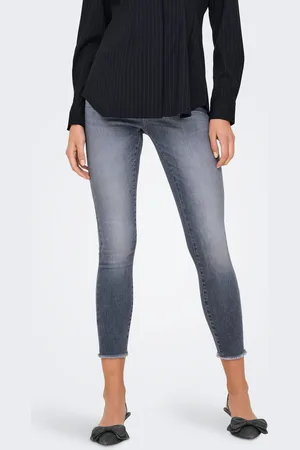 ONLY Onlblush Cintura Media Corte Skinny Vaqueros