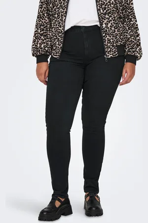 ONLY Carluna Cintura Alta Corte Skinny Vaqueros