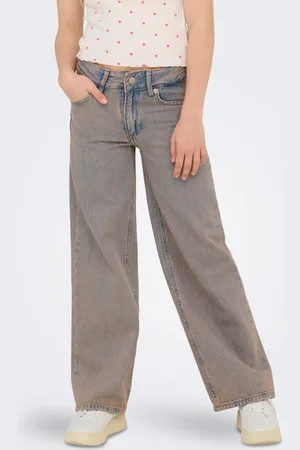 ONLY Kogbaxter Cintura Alta Corte Wide Leg Vaqueros