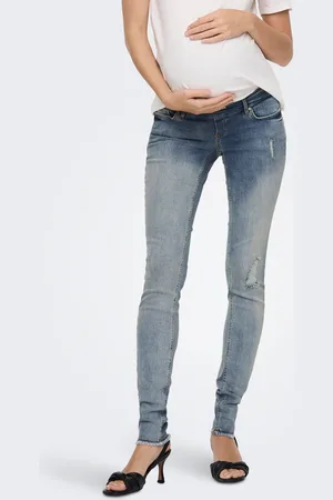 ONLY Olmblush Cintura Media Corte Skinny Vaqueros
