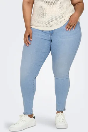 ONLY Carcarmen Cintura Media Corte Skinny Vaqueros