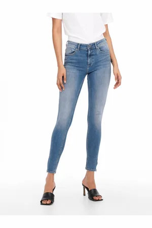 ONLY Onlblush Cintura Media Corte Skinny Vaqueros