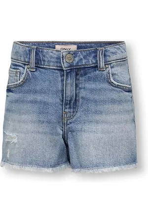 ONLY Kogrobyn Corte Straight Shorts Vaqueros