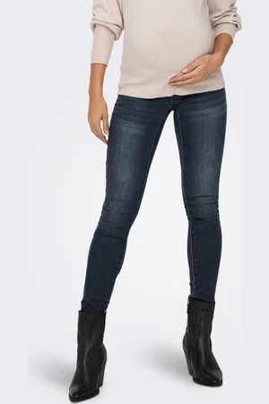 ONLY Olmwauw Cintura Media Corte Skinny Vaqueros