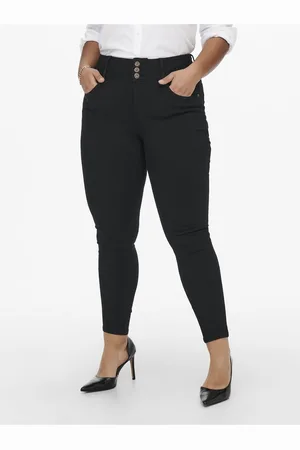 ONLY Caranna Cintura Alta Corte Skinny Vaqueros