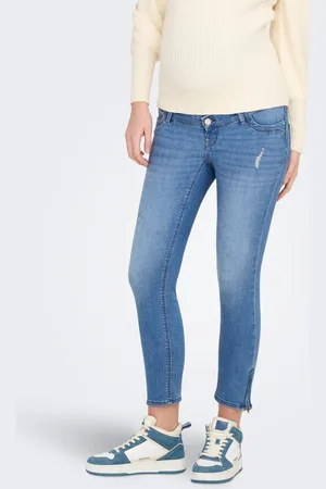 ONLY Olmkarla Cintura Media Corte Skinny Vaqueros