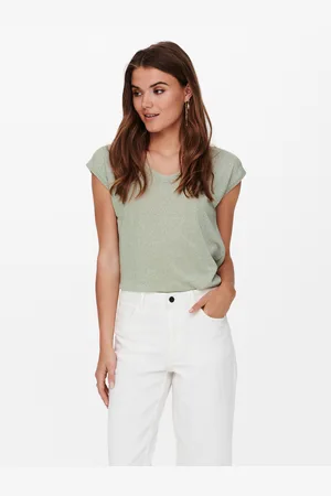 ONLY Onlsilvery Top