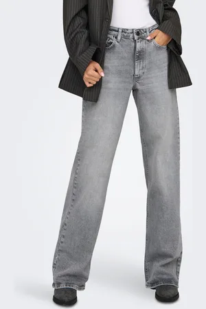 ONLY Onljuicy Cintura Alta Corte Wide Leg Vaqueros