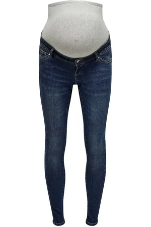 ONLY Olmwauw Cintura Media Corte Skinny Vaqueros