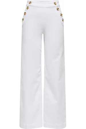 ONLY Onlmadison Cintura Alta Corte Wide Leg Vaqueros