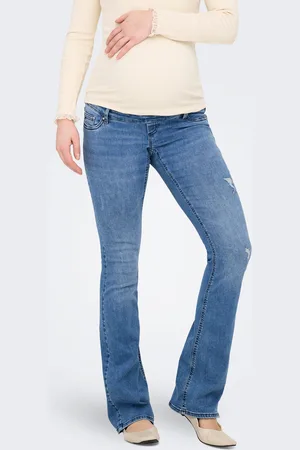 ONLY Olmblush Corte Flared Vaqueros