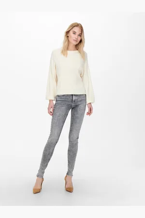 ONLY Onlblush Cintura Media Corte Skinny Vaqueros