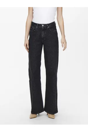 ONLY Onljuicy Cintura Alta Corte Wide Leg Vaqueros