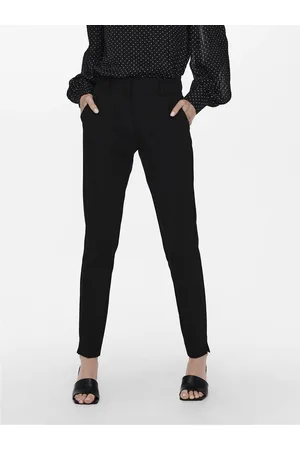 ONLY Onlveronica-pisa Corte Slim Pantalones Clásicos