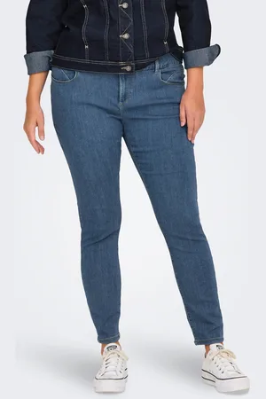 ONLY Caranna Cintura Media Corte Skinny Vaqueros