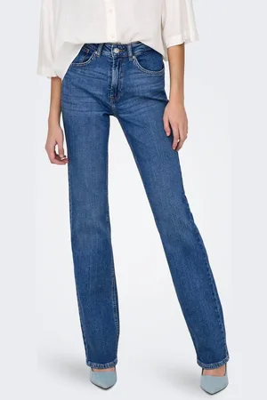 ONLY Onleverly Cintura Media Corte Bootcut Vaqueros