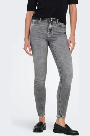 ONLY Jdyfina Cintura Media Corte Skinny Vaqueros