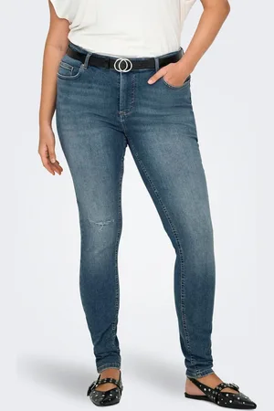 ONLY Carwilly Cintura Media Corte Skinny Vaqueros