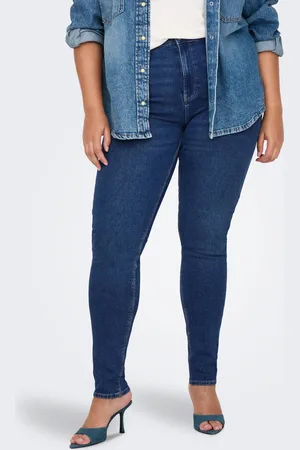 ONLY Carluna Cintura Alta Corte Skinny Vaqueros