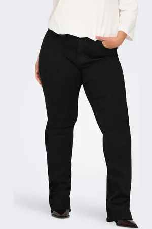ONLY Carsally Cintura Alta Corte Flared Vaqueros