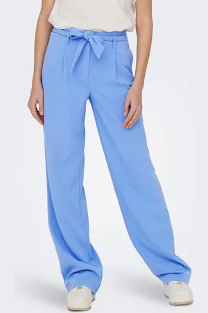 ONLY Onlcarolina Corte Straight Pantalones De Pernera Ancha