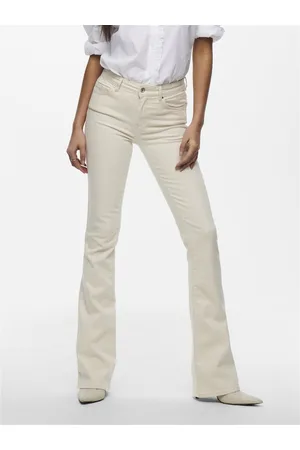 ONLY Onlblush Cintura Media Corte Flared Vaqueros