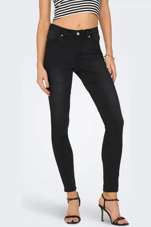 ONLY Onlwauw Cintura Media Corte Skinny Vaqueros