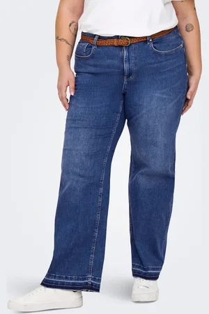 ONLY Caremmy Cintura Alta Corte Wide Leg Vaqueros