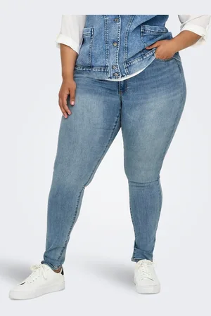 ONLY Carrose Cintura Alta Corte Skinny Vaqueros