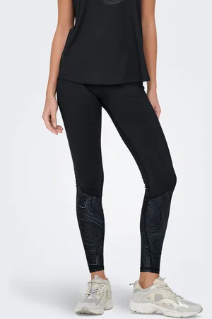 ONLY Onpmila-2-rock Corte Tight Mallas Deportivas