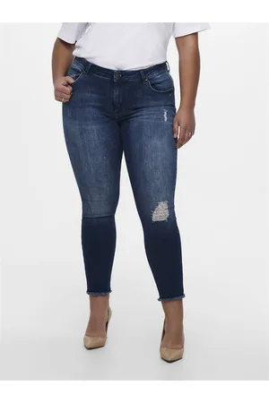 ONLY Carwilly Cintura Normal Corte Skinny Vaqueros